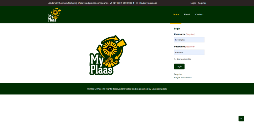 my plaas collect website