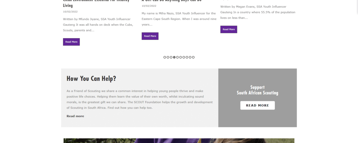 the scout foundation website