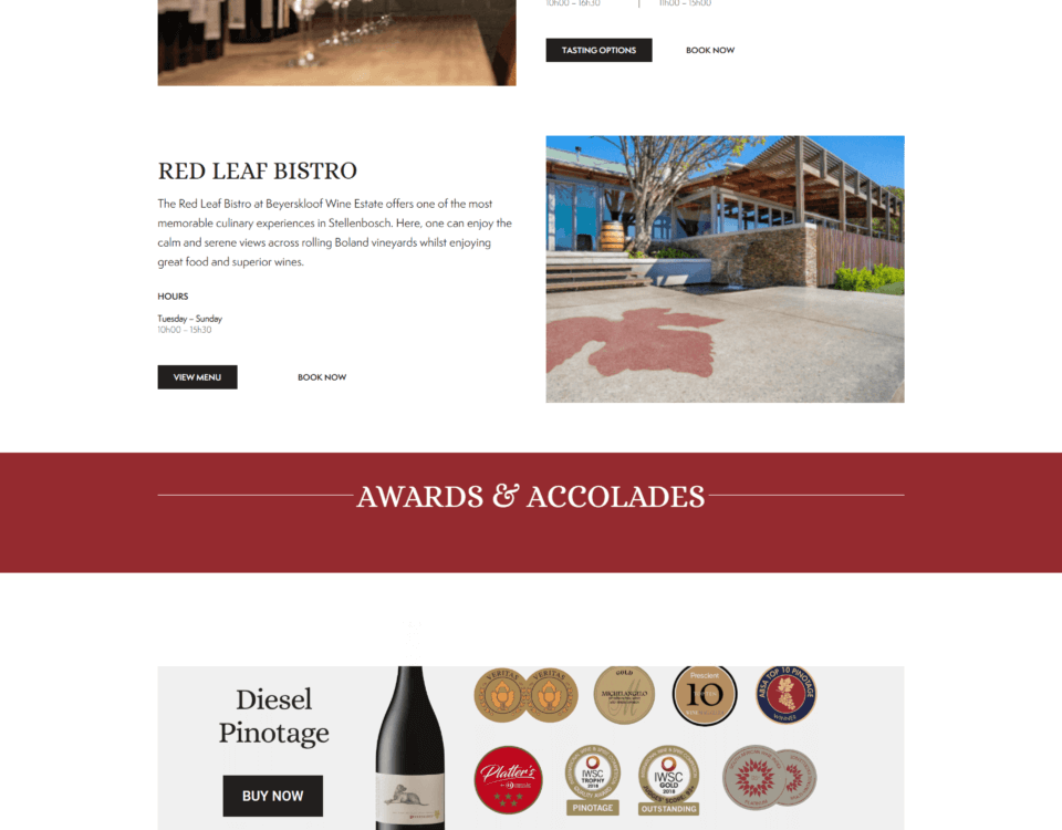 beyerskloof website