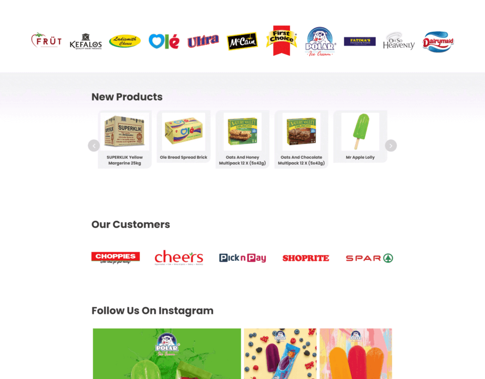 epic foods zambia website